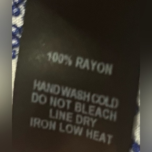 Lulus Mandala Daydream Blue/White Print Long Sleeve Dual Split Maxi Dress - Picture 9 of 9